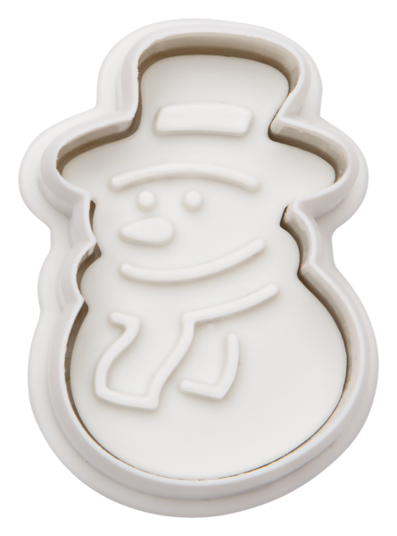 Plunger Cutter with Embosser - Snowman